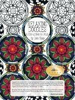 Relaxing Doodles: A Coloring Book for Adults - Lana Sajaja - cover