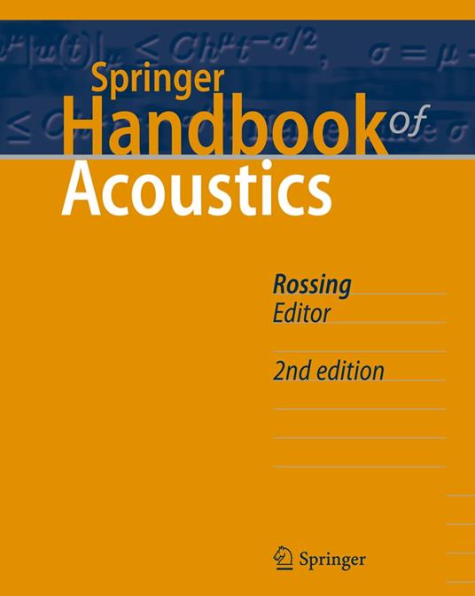 Springer Handbook of Acoustics