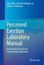 Perceived Exertion Laboratory Manual