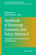 Handbook of Bioenergy Economics and Policy: Volume II