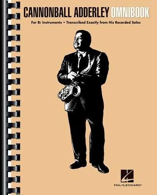 Cannonball Adderley - Omnibook: For B-Flat Instruments - cover