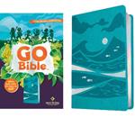 NLT Go Bible for Kids, Leatherlike, Teal Ocean