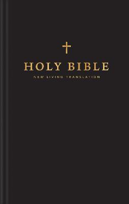NLT Church Bible, Hardcover, Black - cover