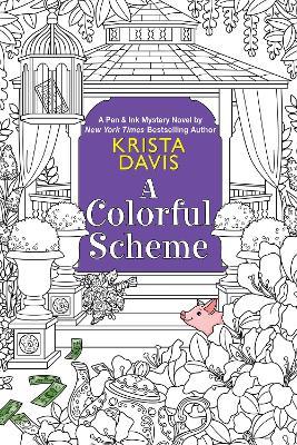 A Colorful Scheme - Krista Davis - cover