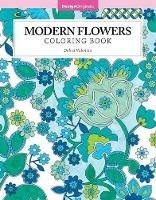 Modern Flowers Coloring Book - Debra Valencia - cover