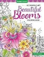 KC Doodle Art Beautiful Blooms Coloring Book