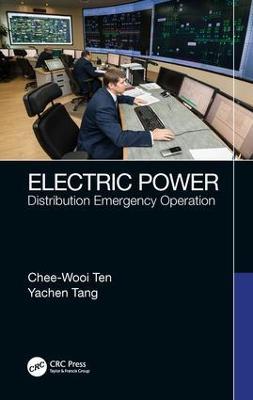 Electric Power: Distribution Emergency Operation - Chee-Wooi Ten,Yachen Tang - cover