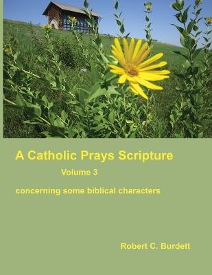 A Catholic Prays Scripture: concerning some biblical characters - Robert C Burdett - cover