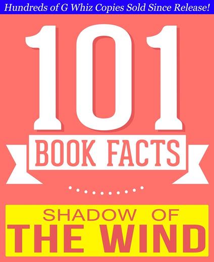 The Shadow of the Wind - 101 Amazingly True Facts You Didn't Know