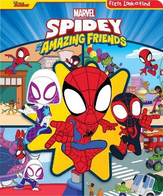 Disney Junior Marvel Spidey and His Amazing Friends: First Look and Find - PI Kids - cover