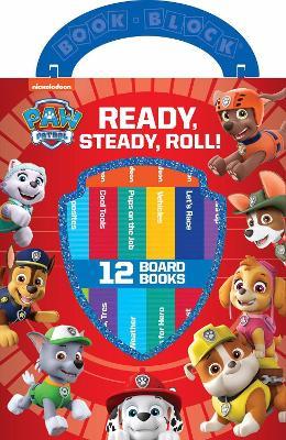 Nickelodeon PAW Patrol: Ready, Steady, Roll! 12 Board Books - PI Kids - cover