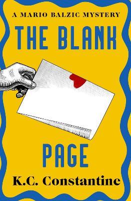 The Blank Page - K.C. Constantine - cover
