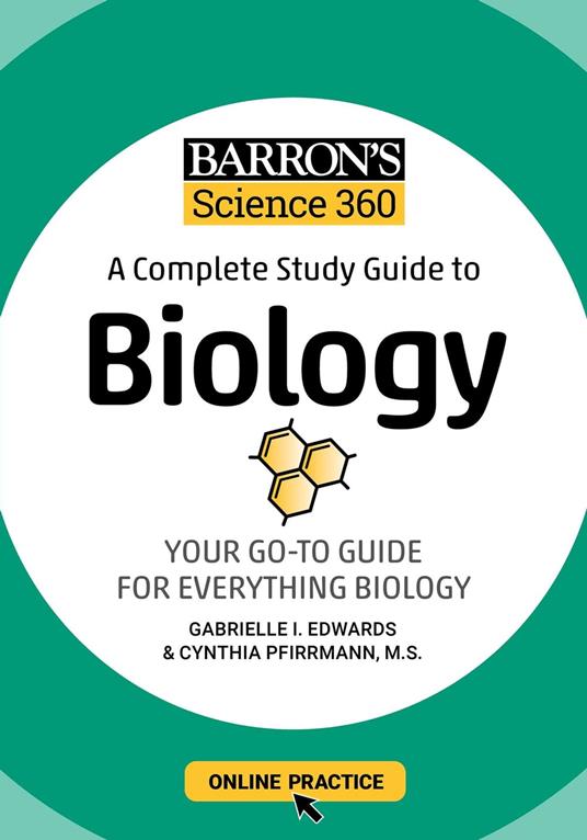 Barron's Science 360: A Complete Study Guide to Biology with Online Practice