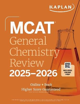 MCAT General Chemistry Review 2025-2026: Online + Book - Kaplan Test Prep - cover