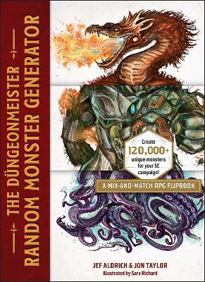 The Düngeonmeister Random Monster Generator: A Mix-and-Match RPG Flipbook - Jef Aldrich,Jon Taylor - cover