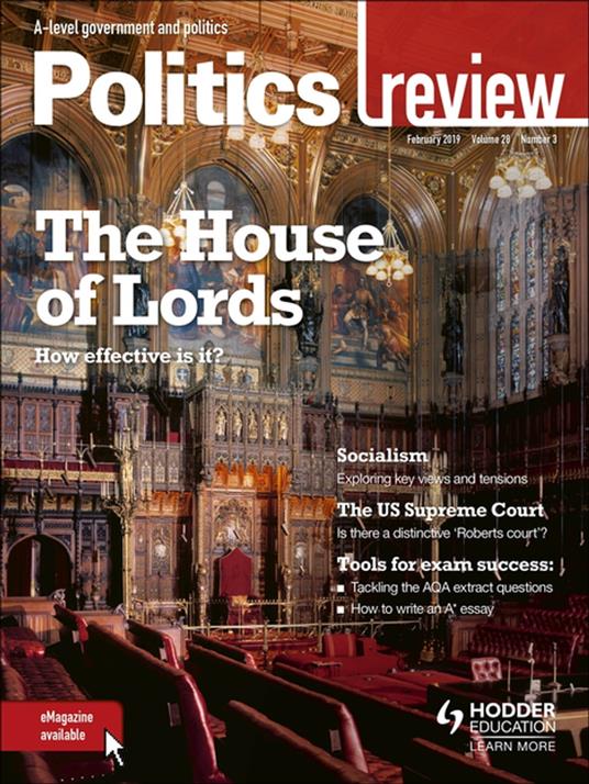 Politics Review Magazine Volume 28, 2018/19 Issue 3