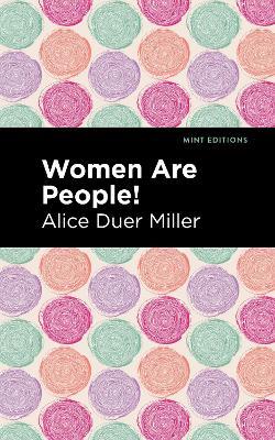 Women Are People! - Alice Duer Miller - cover