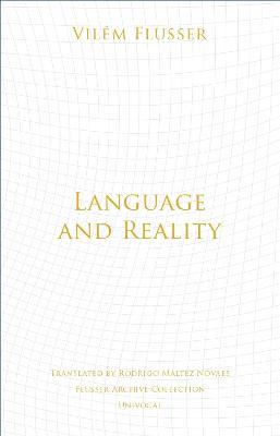 Language and Reality - Vilém Flusser - cover