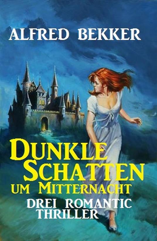 Dunkle Schatten um Mitternacht