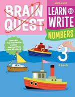 Brain Quest Learn to Write: Numbers