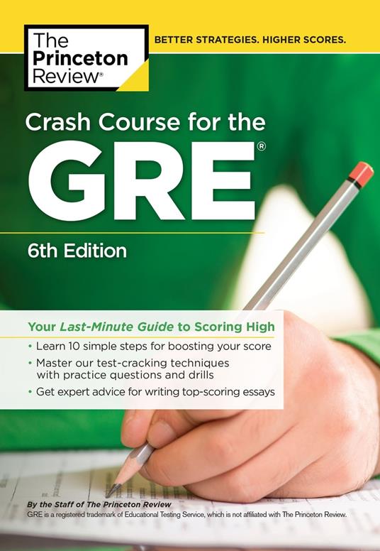 Crash Course for the GRE, 6th Edition