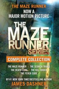 The Maze Runner Series Complete Collection Boxed Set (5-Book) - James Dashner - cover