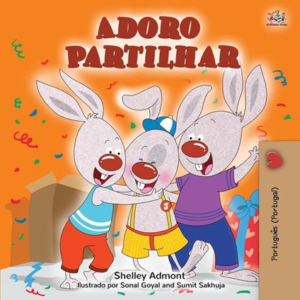 Adoro Partilhar - Shelley Admont,KidKiddos Books - ebook