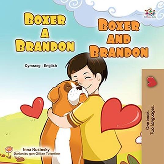 Boxer a Brandon Boxer and Brandon - KidKiddos Books,Inna Nusinsky - ebook