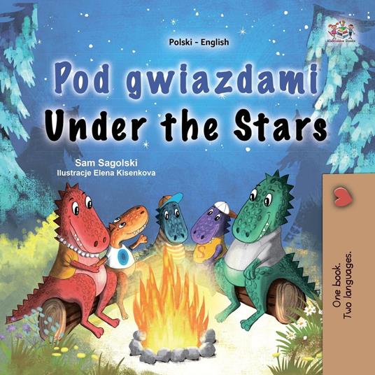 Pod gwiazdami Under the Stars - KidKiddos Books,Sam Sagolski - ebook