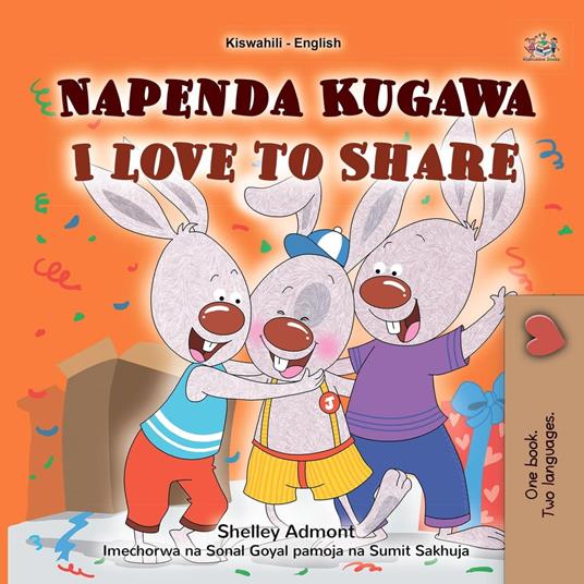 Napenda Kugawa I Love to Share - Shelley Admont,KidKiddos Books - ebook