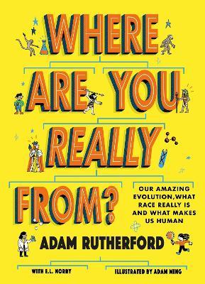 Where Are You Really From?: Our amazing evolution, what race really is and what makes us human - Adam Rutherford - cover
