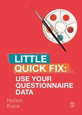 Use Your Questionnaire Data: Little Quick Fix - Helen Kara - cover