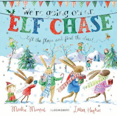 We're Going on an Elf Chase: Board Book - Martha Mumford - cover