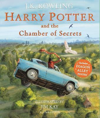 Harry Potter and the Chamber of Secrets: Illustrated Edition - J.K. Rowling - cover