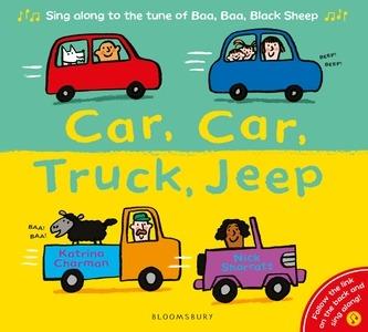 Car, Car, Truck, Jeep - Katrina Charman - cover