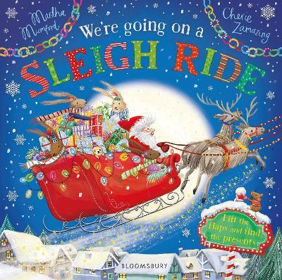 We're Going on a Sleigh Ride: A Lift-the-Flap Adventure - Martha Mumford - cover