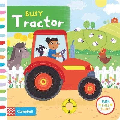 Busy Tractor - Campbell Books - cover