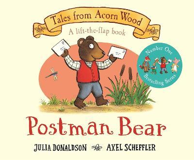 Postman Bear: A Lift-the-flap Story - Julia Donaldson - cover
