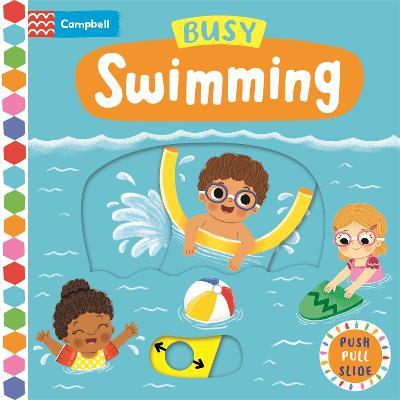 Busy Swimming - Campbell Books - cover