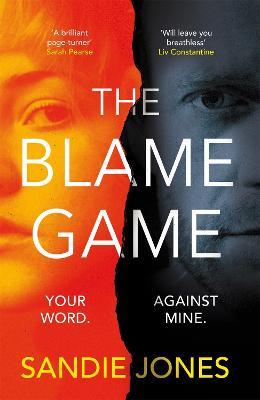 The Blame Game - Sandie Jones - cover