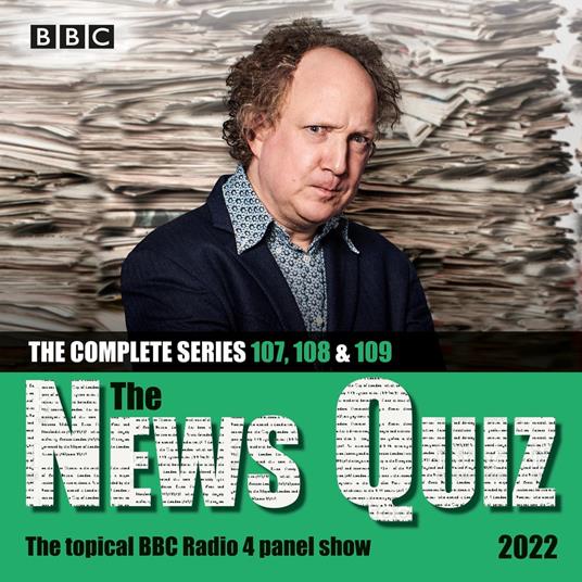 The News Quiz 2022: The Complete Series 107, 108 and 109 - Radio Comedy, BBC  - Audiolibro in inglese | IBS