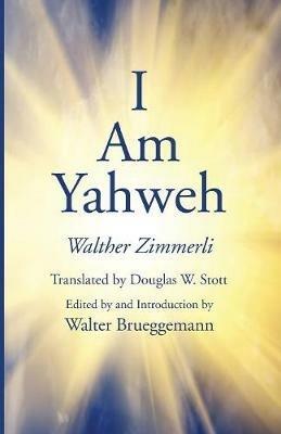 I Am Yahweh - Walther Zimmerli - cover