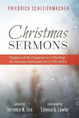 Christmas Sermons - Friedrich Schleiermacher - cover