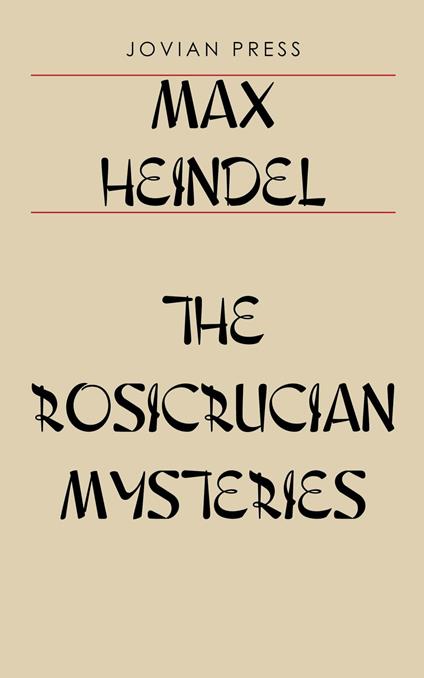 The Rosicrucian Mysteries