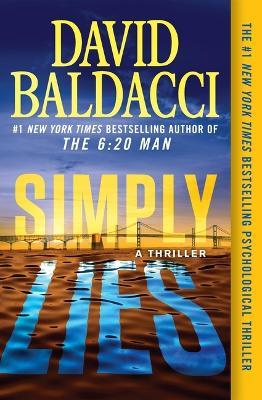 Simply Lies: A Psychological Thriller - David Baldacci - cover