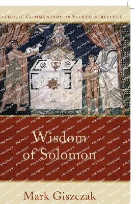 Wisdom of Solomon - Mark Giszczak - cover