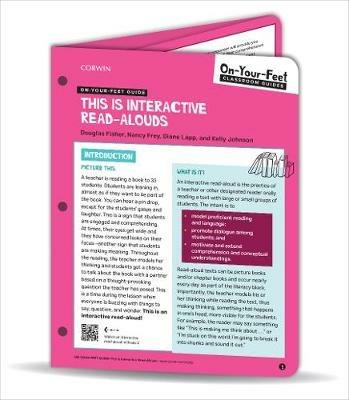 On-Your-Feet Guide: This Is Interactive Read-Alouds, Grades K-6 - Douglas Fisher,Nancy Frey,Diane K. Lapp - cover