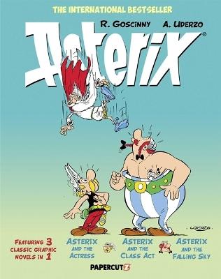 Asterix Omnibus Vol. 11: Collecting Asterix and the Actress, Asterix and the Class Act, and Asterix and the Falling Sky - Ren? Goscinny,Albert Uderzo - cover