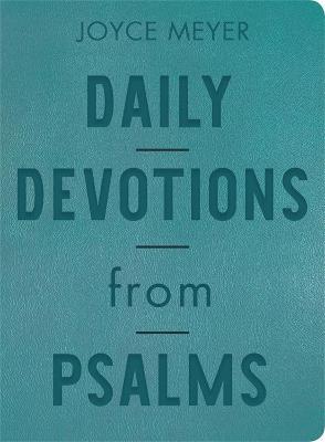 Daily Devotions from Psalms (Leather Fine Binding): 365 Daily Inspirations - Joyce Meyer - cover