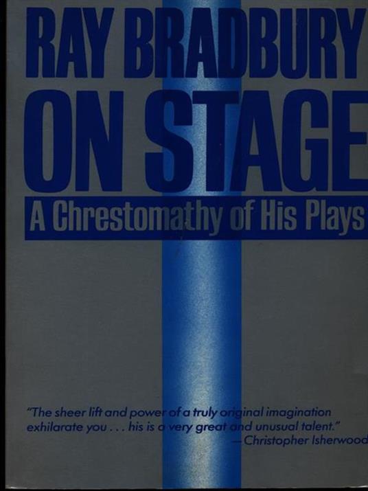 On stage - Ray Bradbury - copertina